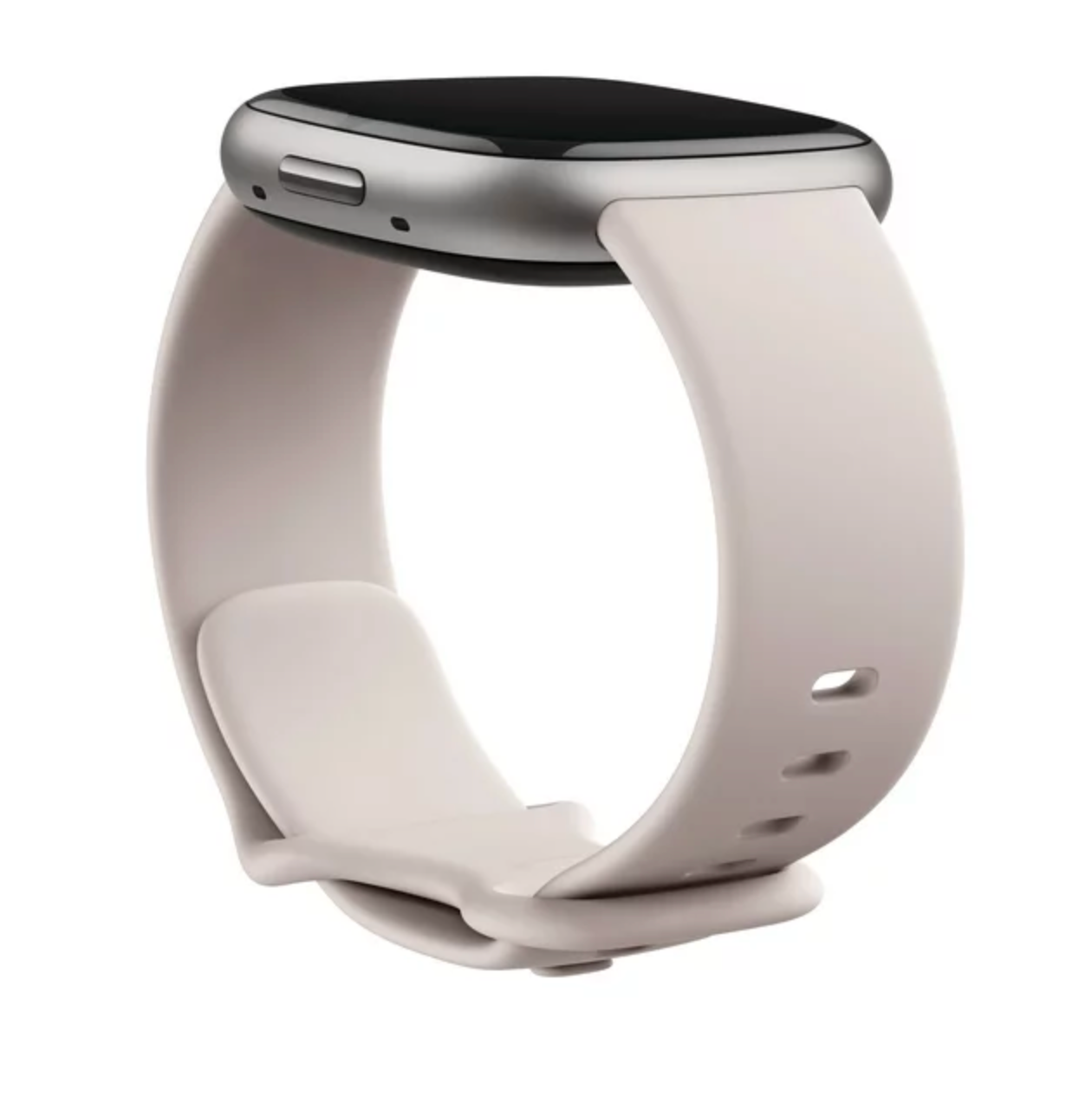 Fitbit Sense 2 Advanced Health and Fitness Smartwatch (White/Platinum)