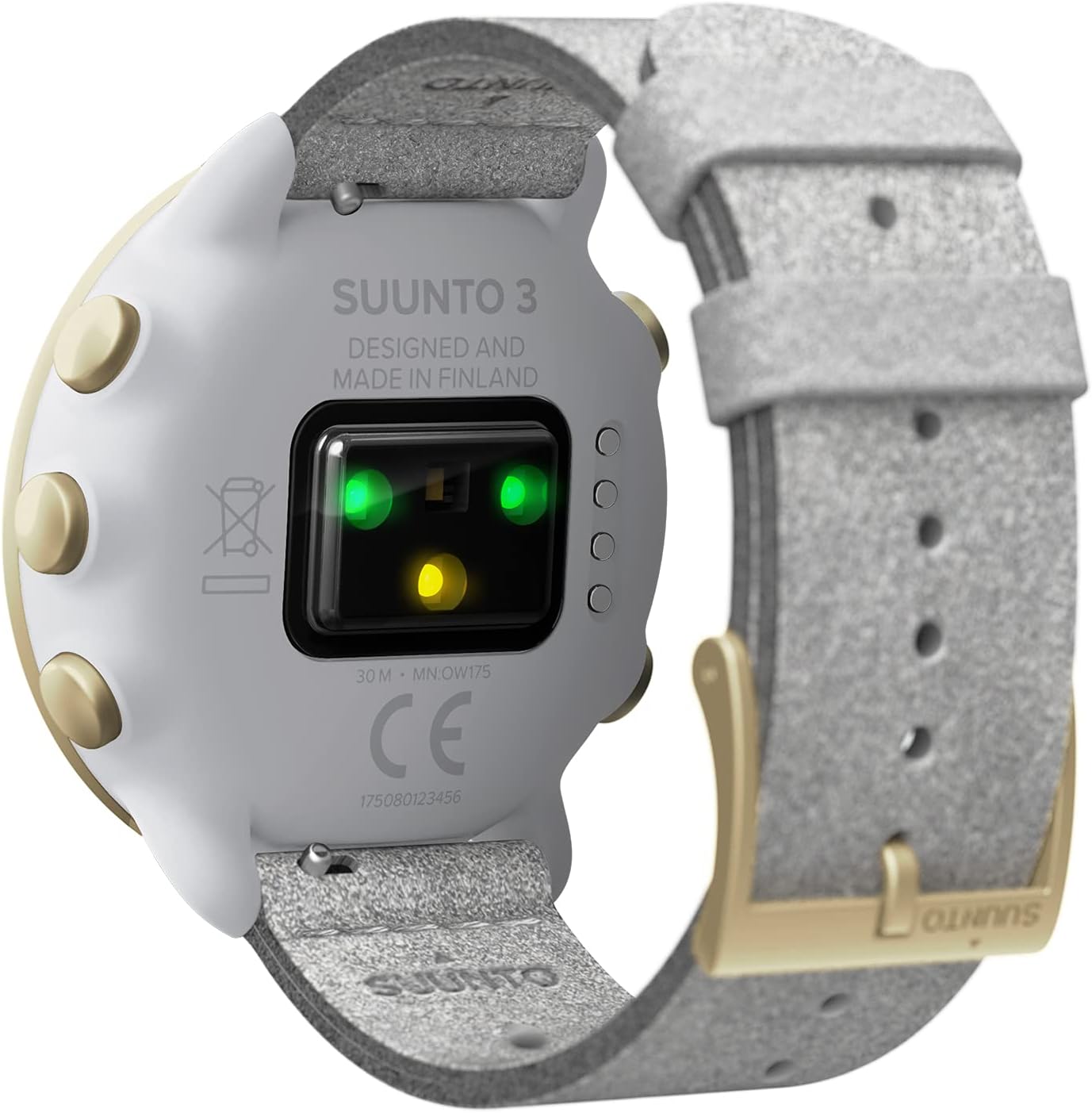 SUUNTO 3 Fitness Pebble White/Light Gold