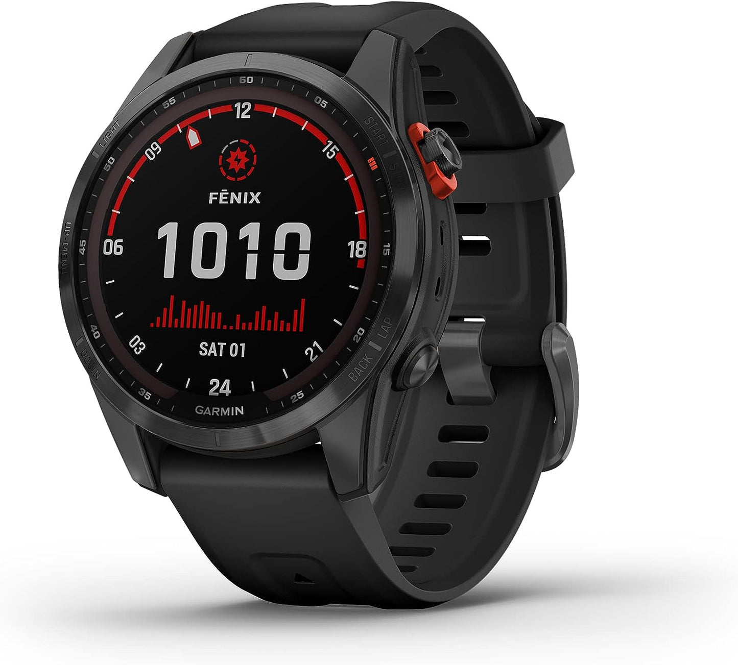 GARMIN FENIX 7 Saphire Solar Black/Red