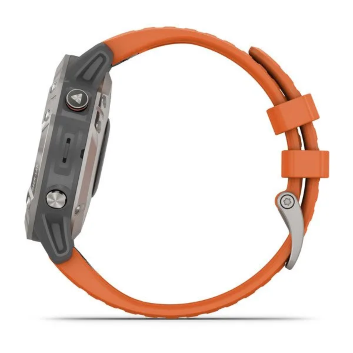 GARMIN FENIX 6 PRO SOLAR Titanium W/Orange Black